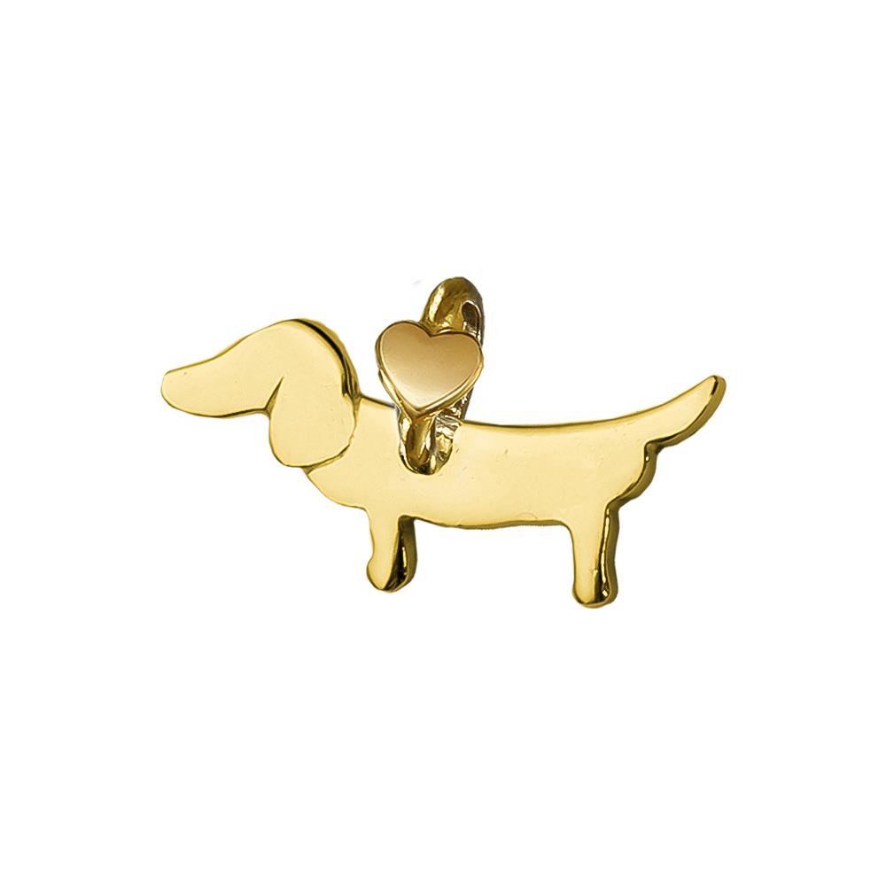 Ciondolo Bassotto Dodo Mariani collezione Animaletti Oro - DODO MARIANI