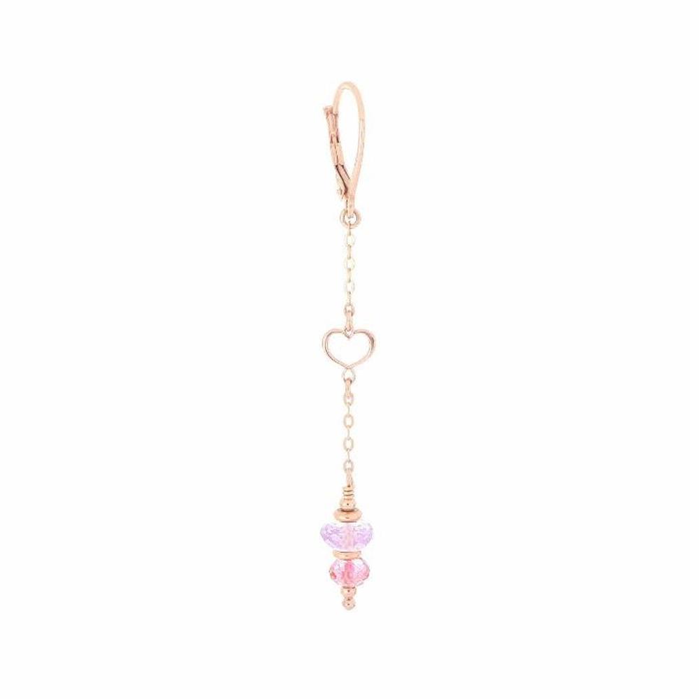 Maman et Sophie pink deco pendant earring ORDEC7AT - MAMAN ET SOPHIE