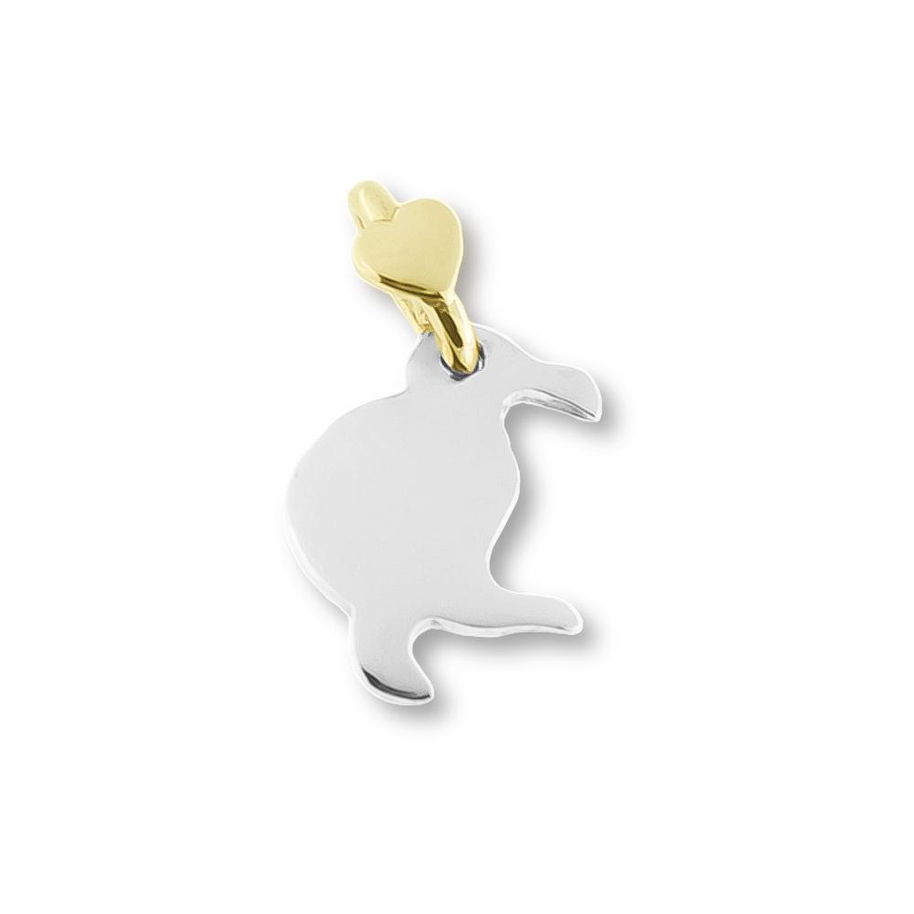 Kiwi Bird Pendant Animaletti Collection Dodo Mariani - DODO MARIANI