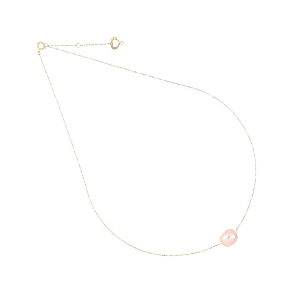 Maman et Sophie GCPER1 oval pink pearl choker - MAMAN ET SOPHIE