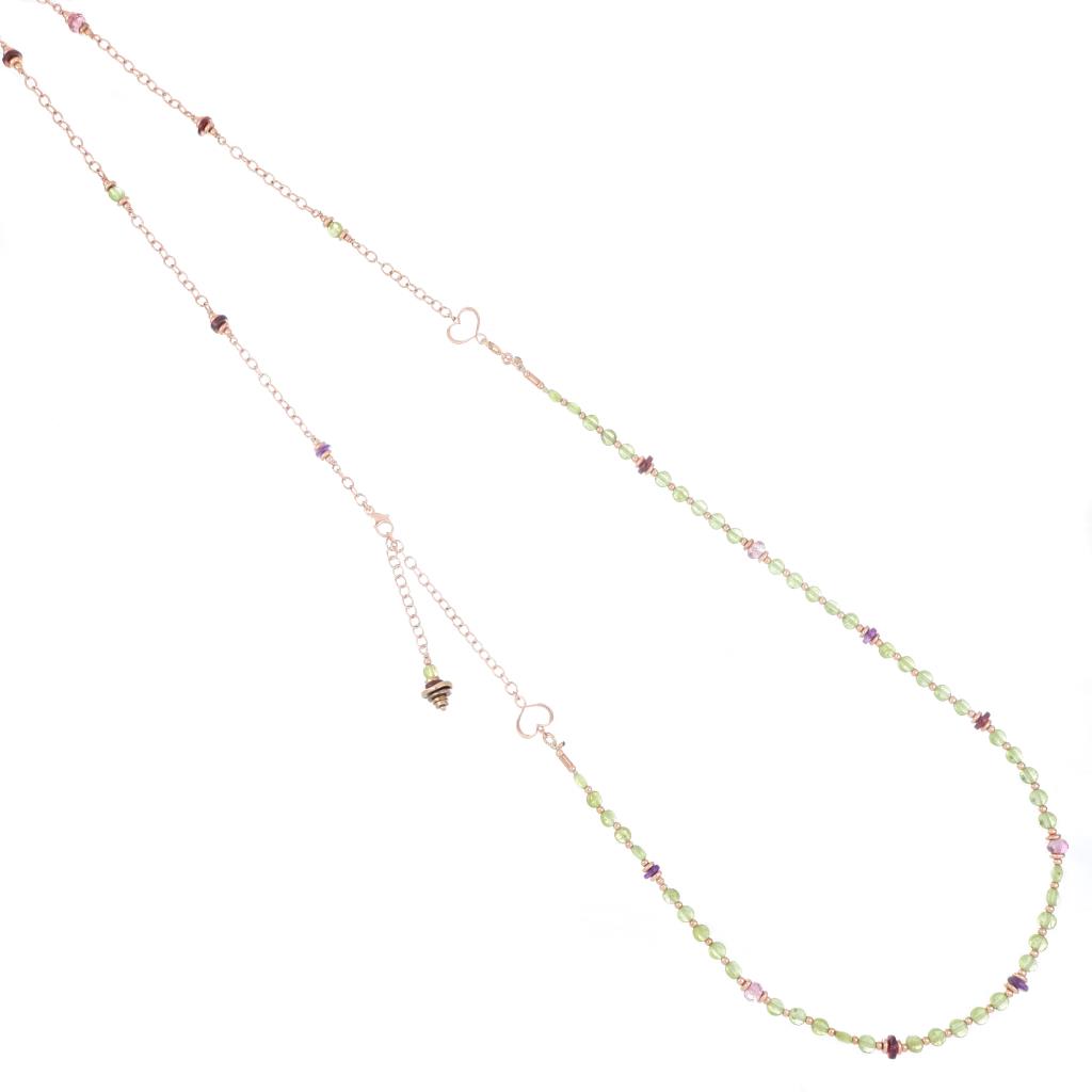 Maman et Sophie double peridot necklace CLISFPR1 - MAMAN ET SOPHIE