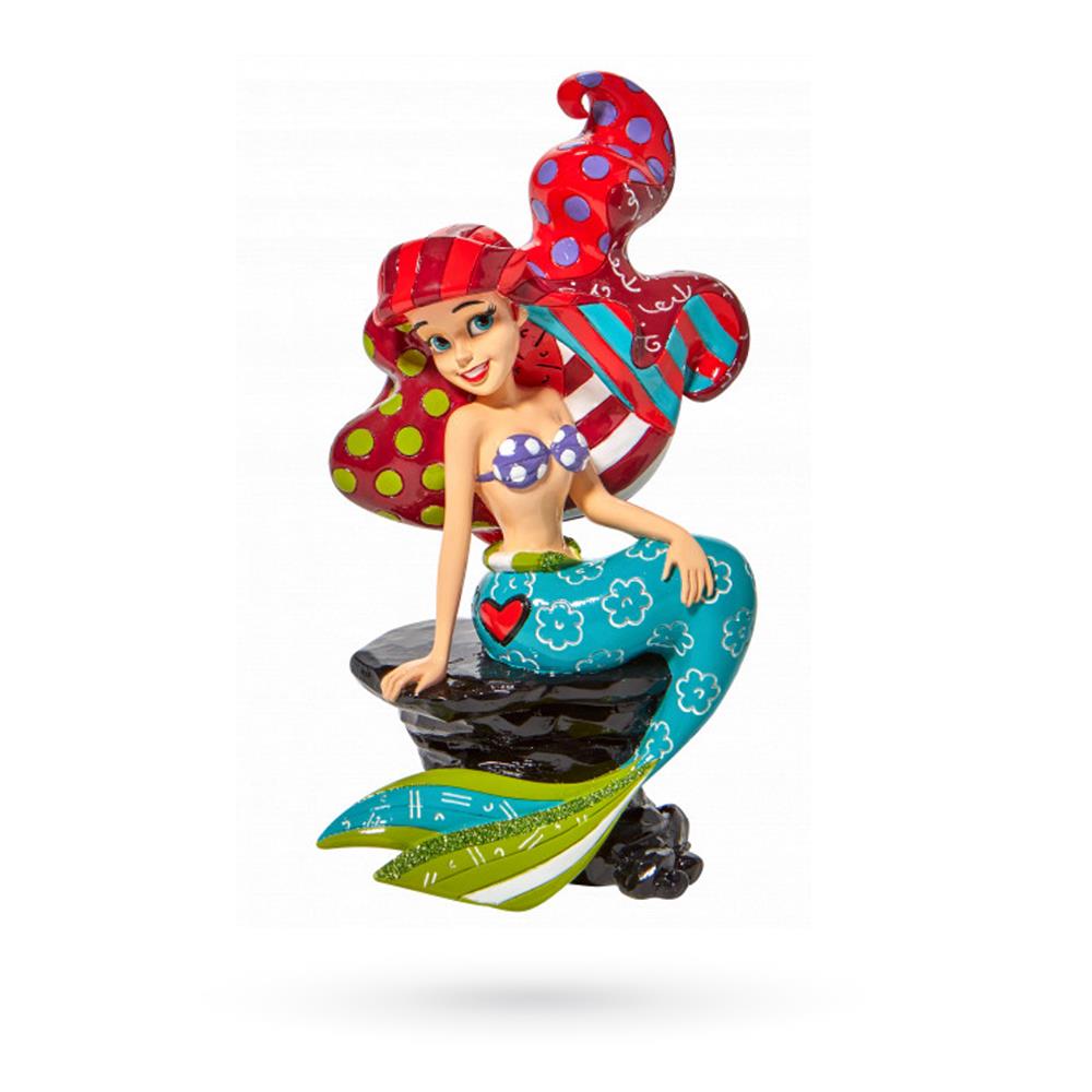 Soprammobile La Sirenetta Ariel su scoglio 17,5cm - DISNEY