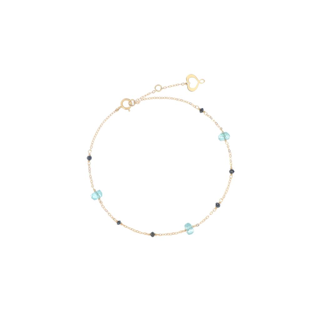 Maman et Sophie BRPTADNAP Black Diamond and Apatite Bracelet - MAMAN ET SOPHIE