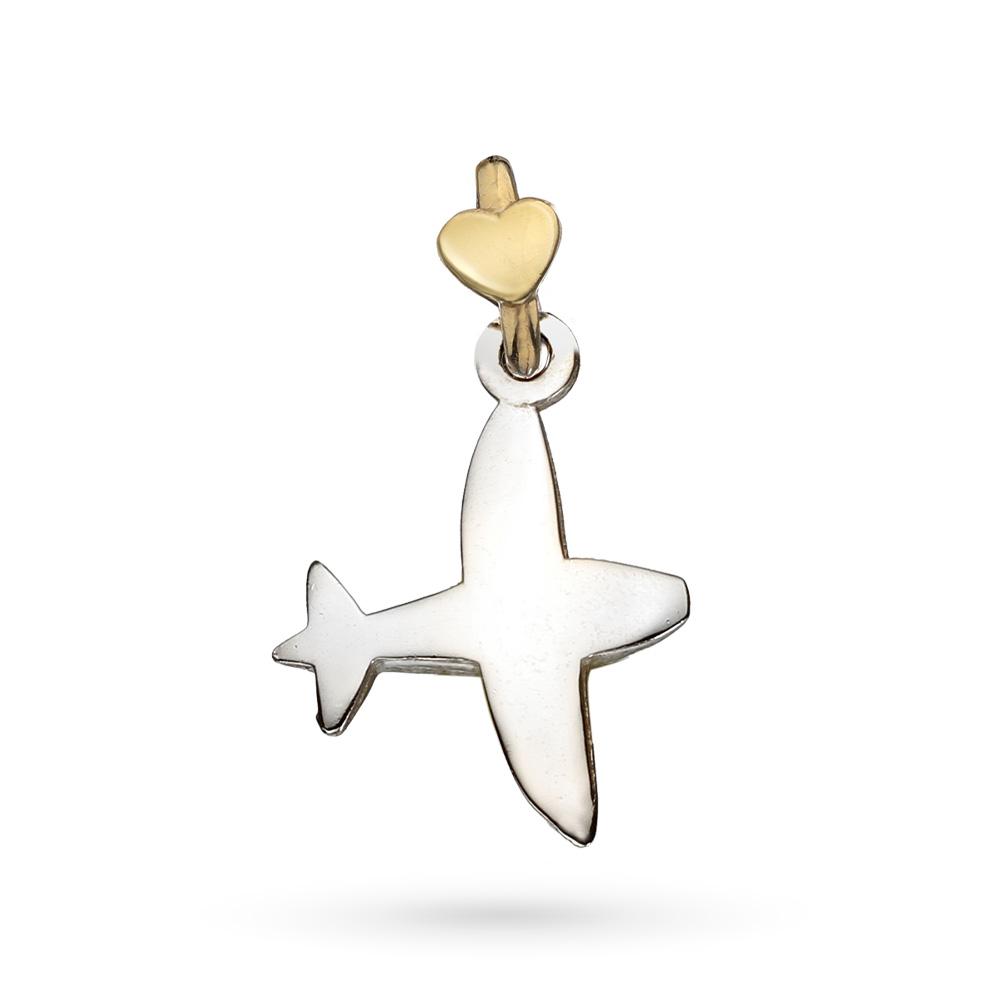 Dodo Mariani airplane pendant in 925 silver - DODO MARIANI