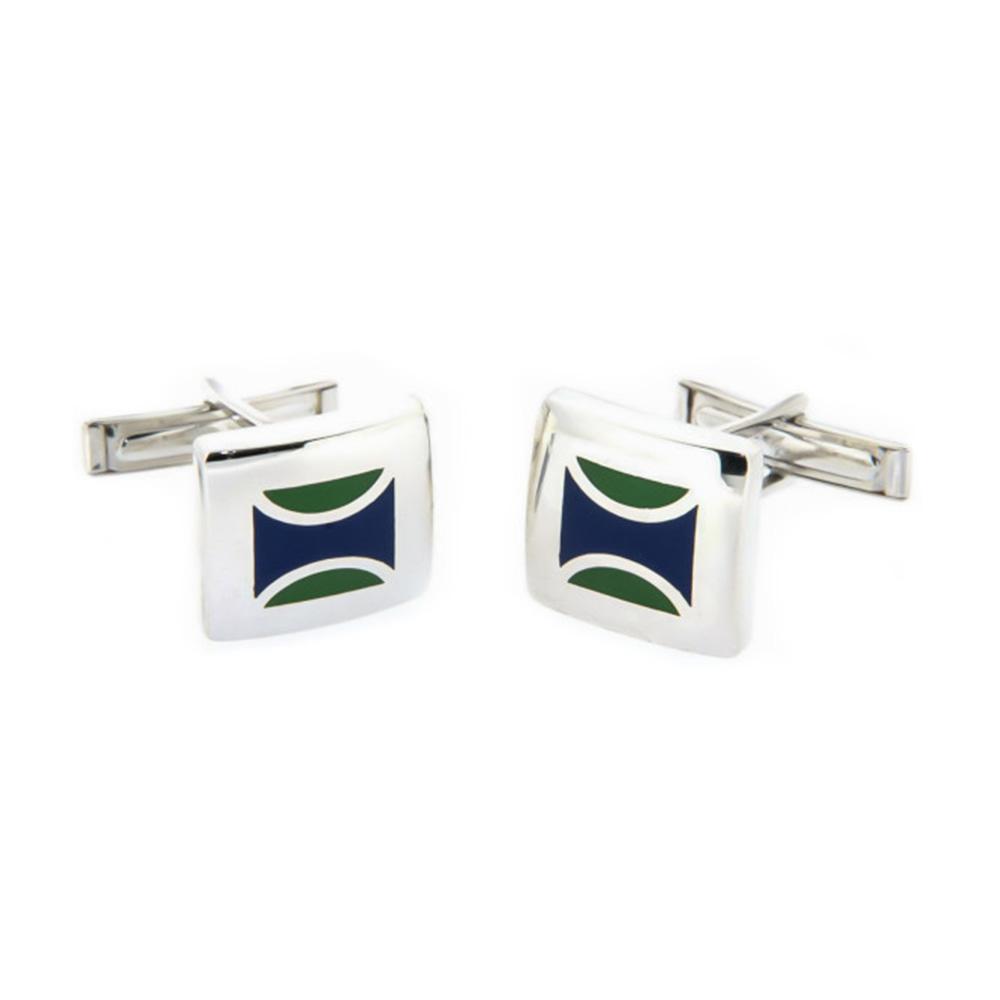 925 silver cufflinks - Italian craftsmanship - SATURNO