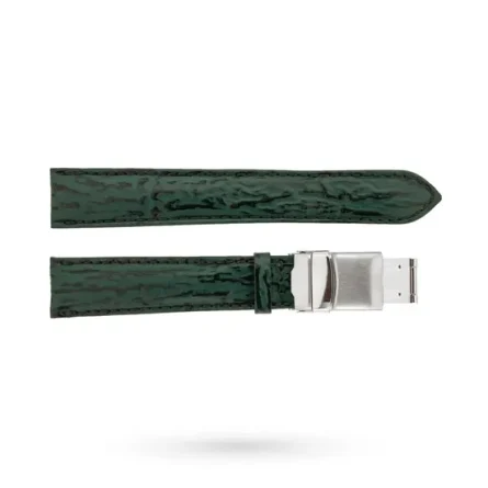 Cinturino squalo verdone 18-16mm fibbia deployante