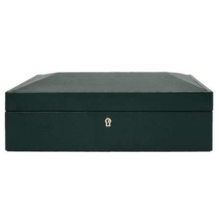Wolf Caja para relojes de 15 piezas - Verde