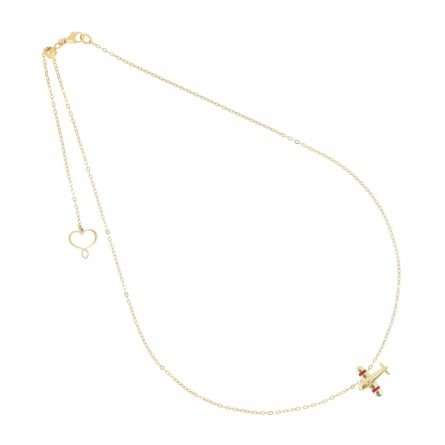 Collar Maman et Sophie GHVIAAEGI Viaje Plata 925 Chapado en Oro