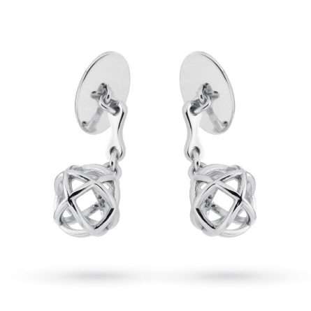 Gemelos para camisa con Cristal Genesa en plata 925