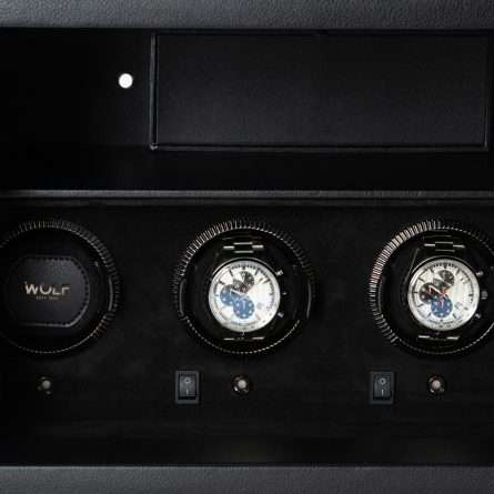 Wolf 4 Piece Safe - Black