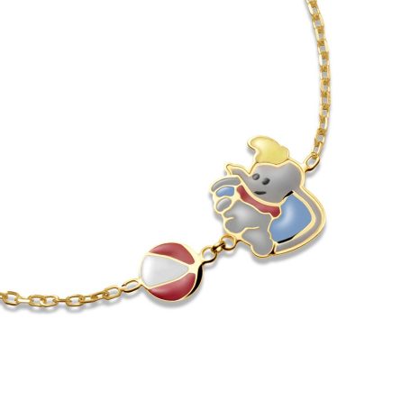 Bracciale leBebé PMG095 Primegioie Fiabe Dumbo oro giallo