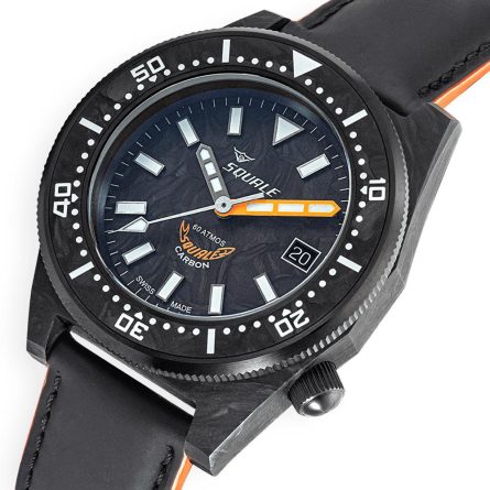 Squale T-183 Carbono Niebla Naranja T183AFCOR.RLOR 42.00 mm