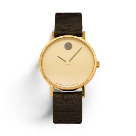 Reloj Zenith Museum Vintage - Cuerda Manual - Acero Chapado en Oro - 30,50 mm