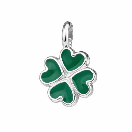Edoardo Mariani four-leaf clover pendant in 925 silver