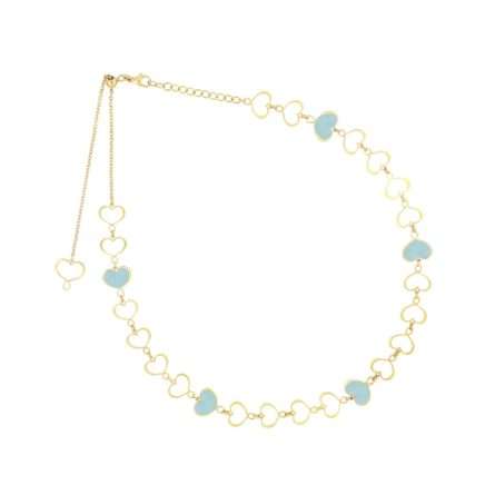 Maman et Sophie GHMAMGI54 Maman 925 Silver Gold Choker
