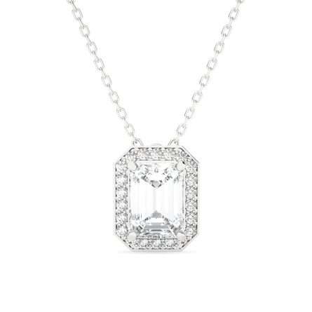 White gold choker with 1.18 carats of Lab-Grown diamonds