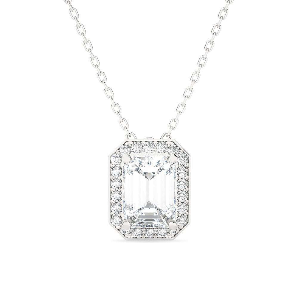 White gold choker with 1.18 carats of Lab-Grown diamonds
