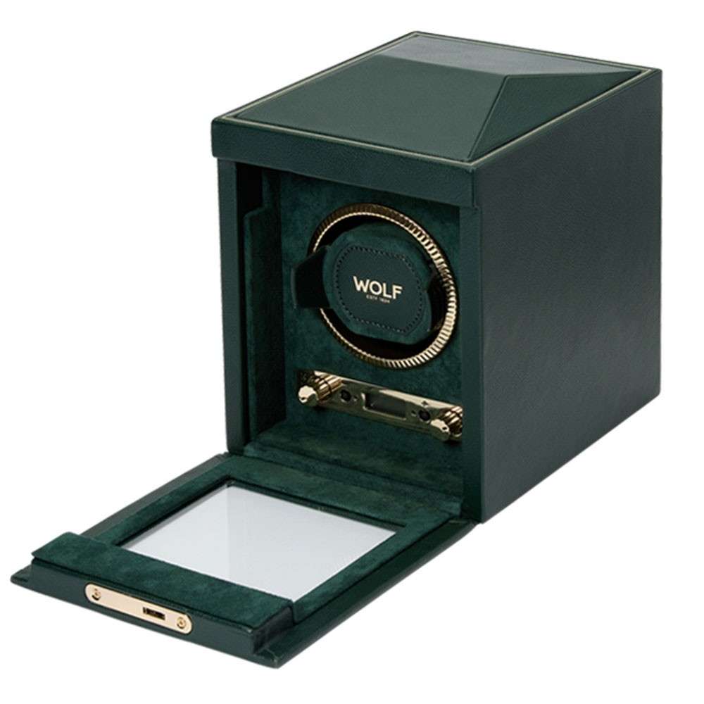 Wolf Rotor de reloj único - Verde