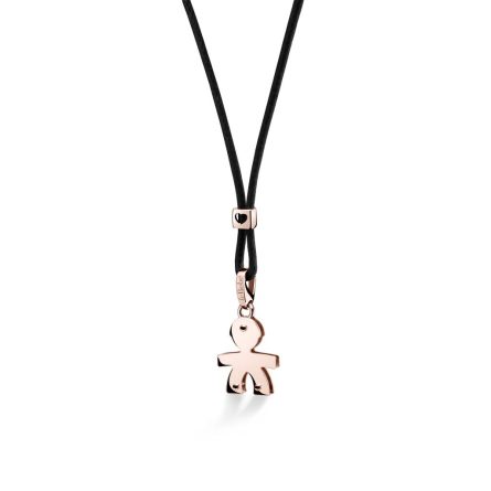Ciondolo leBebé LBB042 Classici bimbo oro rosa h1,40 cm