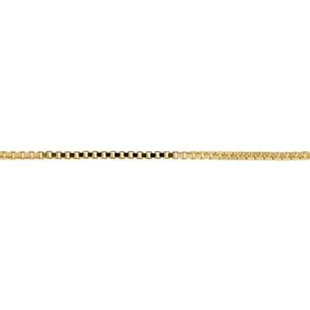 18kt yellow gold Venetian chain bracelet (medium thickness)