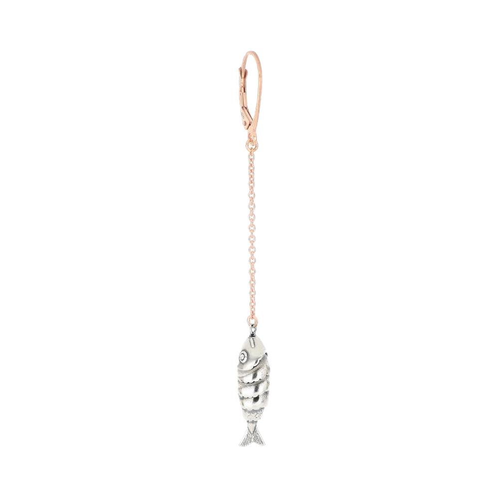 Single Maman et Sophie pendant carp earring