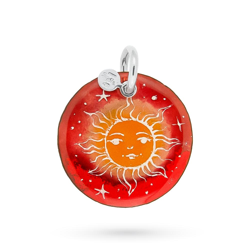 Gabriella Rivalta Colgante sol cobre plata