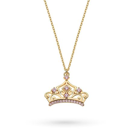 Collana bambini Disney Princess Argento 925 Zircone colorato