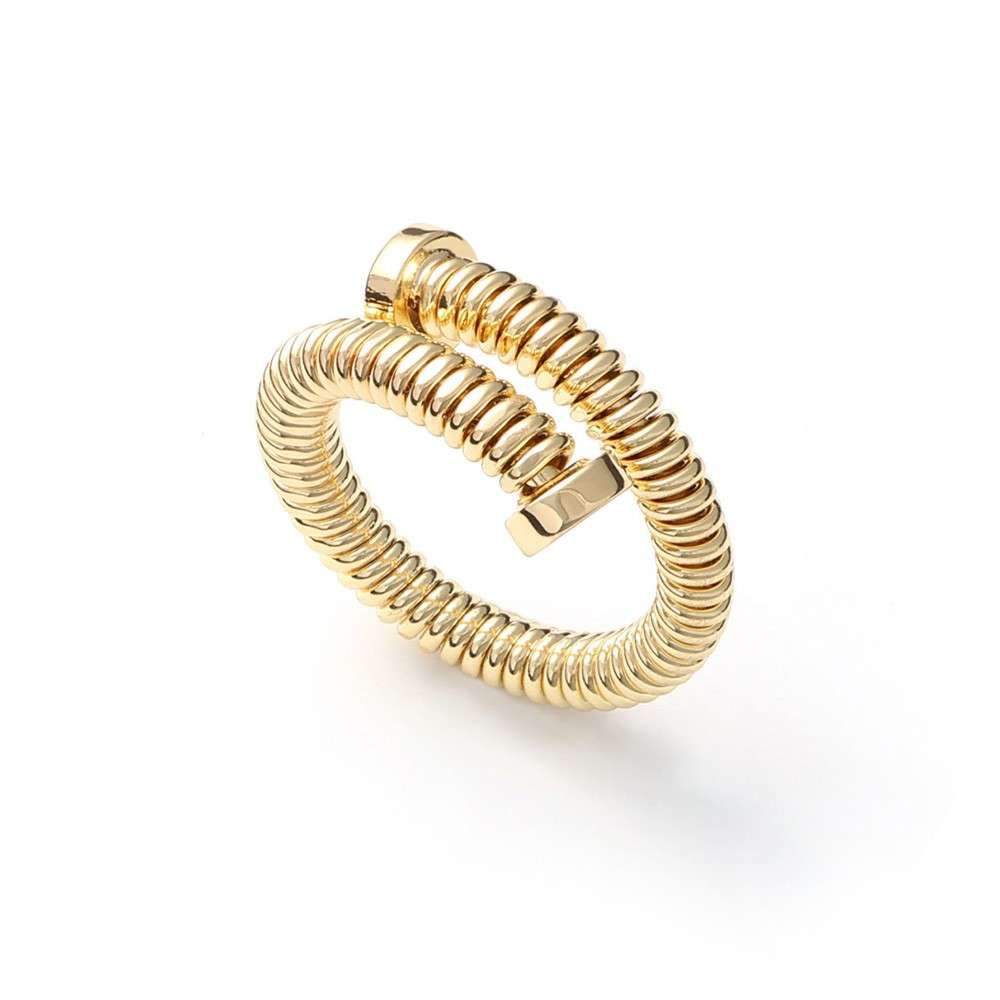 Unoaerre 2575 gold nail ring