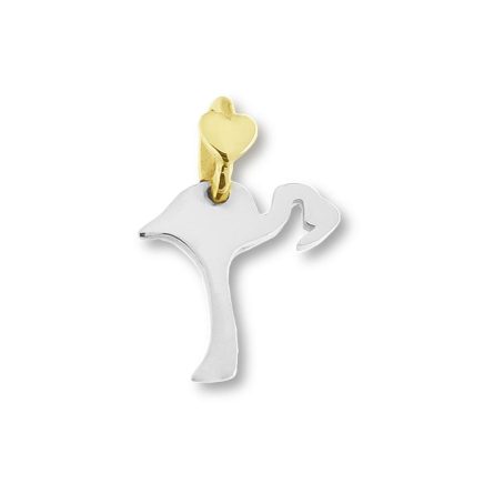 Flamingo Pendant Animaletti Collection Edoardo Mariani