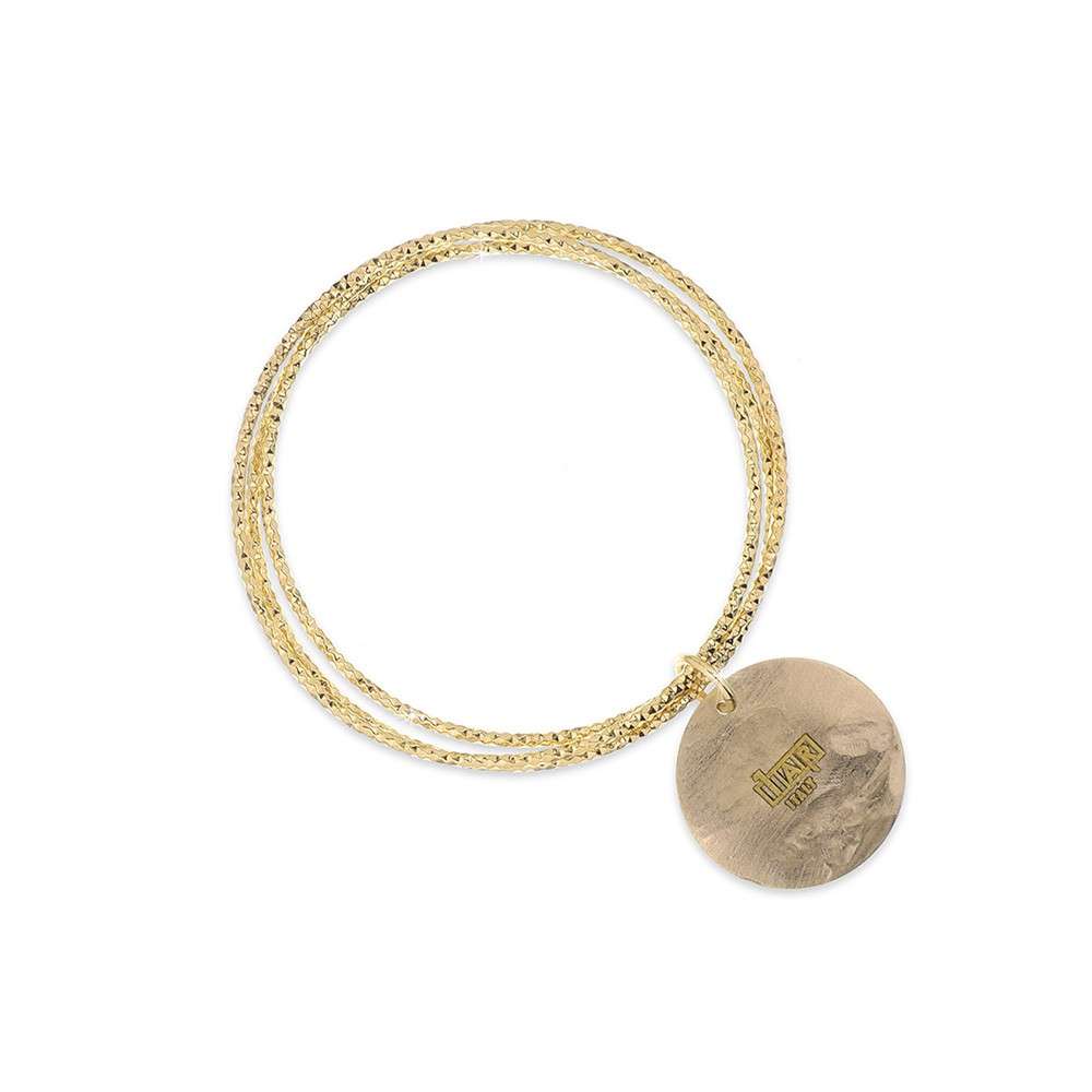 Unoaerre 958 Gold-Plated Bronze Bangle