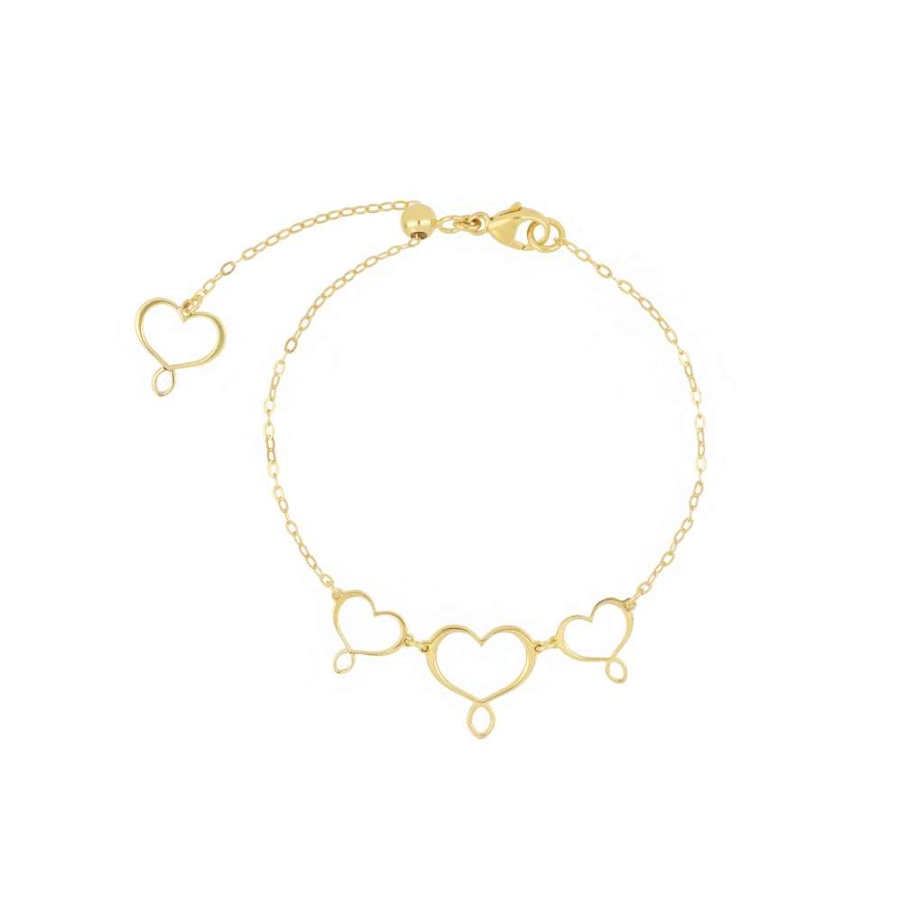 Pulsera Maman et Sophie BPMAMGI3 Maman Plata chapada en oro 925