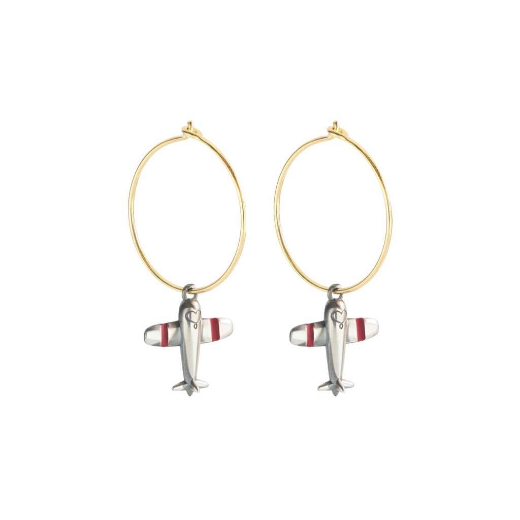 Maman et Sophie ORVIA2AEIN Travel 925 Silver Earrings