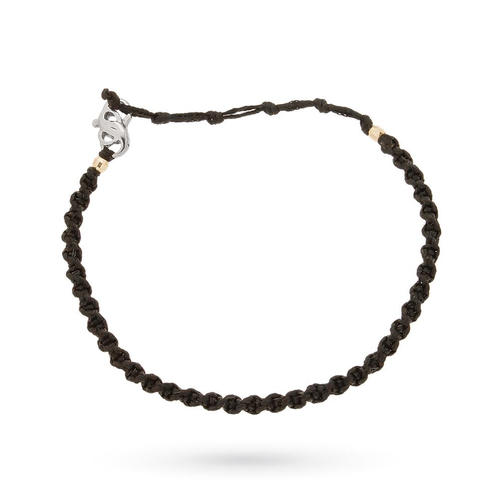 Gabriella Rivalta cordón macramé negro 20.00cm