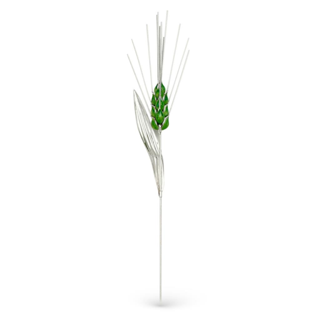 Green Lucky Wheat Silver 925 Ornament h16cm – Saturnoo