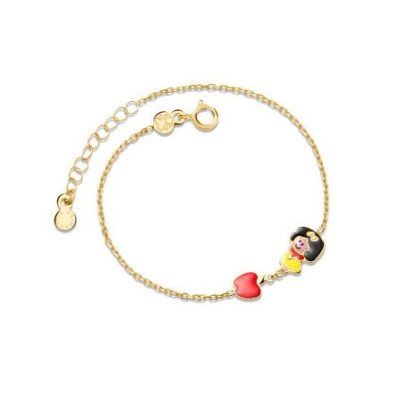 Bracciale leBebé PMG092 Primegioie Fiabe Biancaneve oro giallo