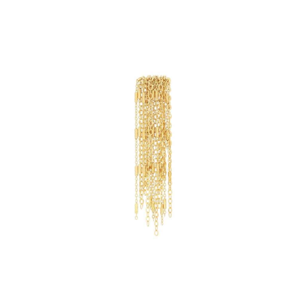 Maman et Sophie Long Chain Stud Earring 7cm