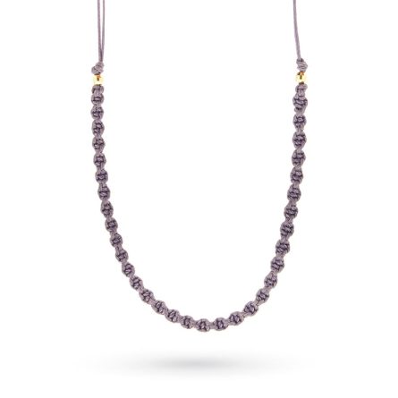 Gabriella Rivalta cordón macramé lila 42.00cm
