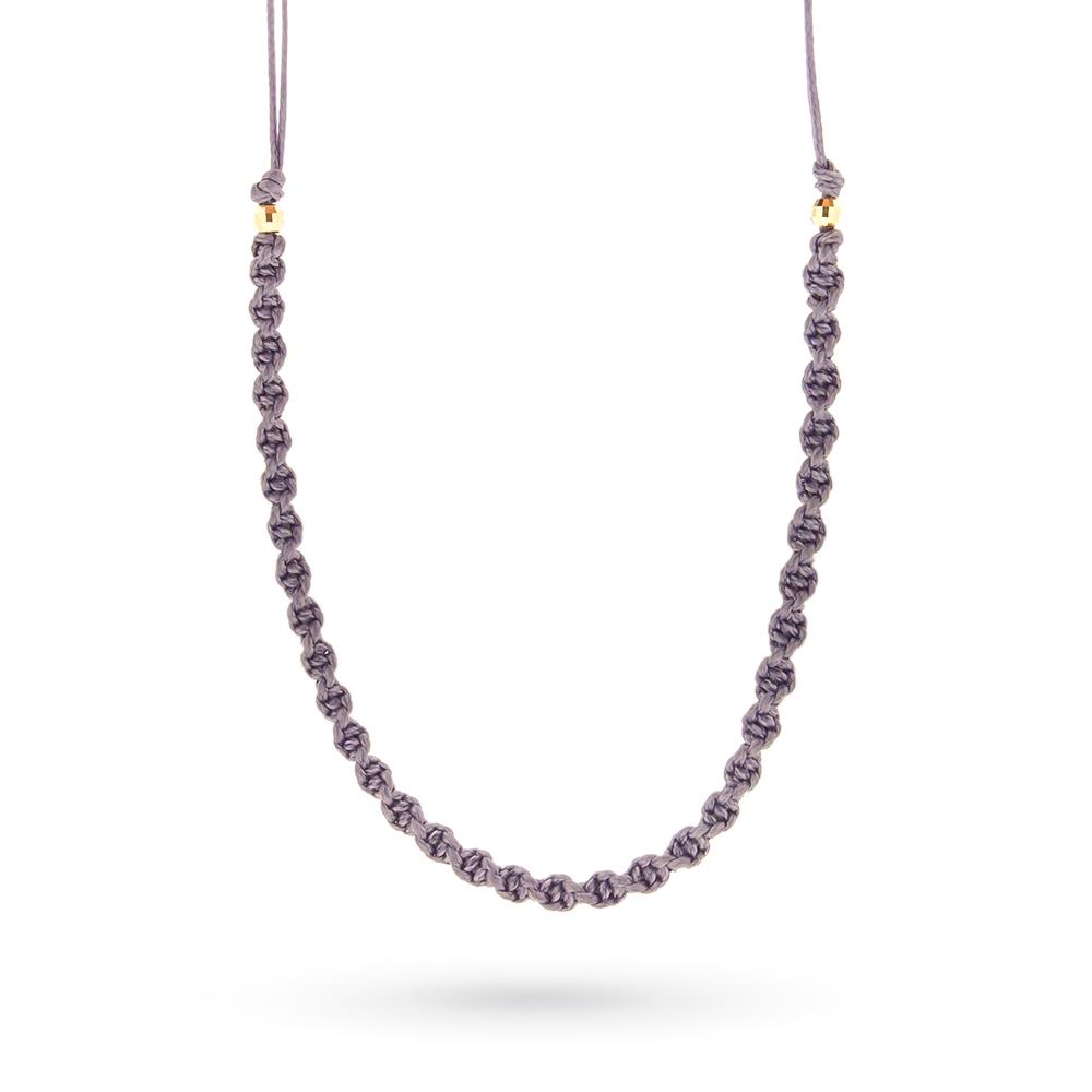 Gabriella Rivalta cordón macramé lila 42.00cm