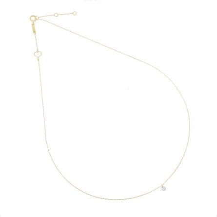 Collar de diamantes desnudos de 0,10 ct Maman et Sophie GCNUD10