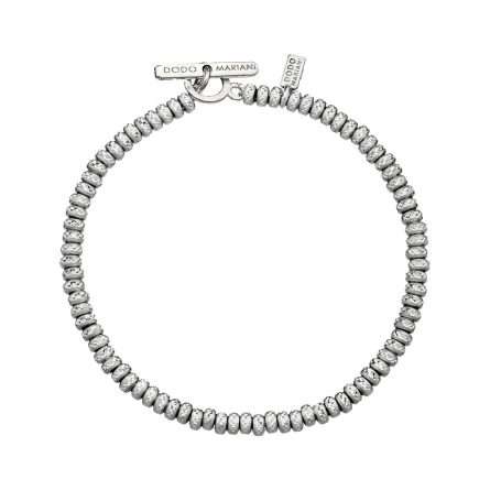 Edoardo Mariani Silver Bracelet Prisma Particles 18 cm