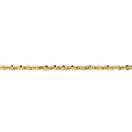 18kt yellow gold Paris chain bracelet