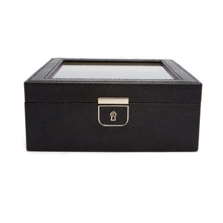 Wolf Caja para relojes de 6 piezas - Negro antracita