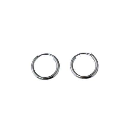 18kt gold earrings with 10mm hidden hook and 1mm barrel