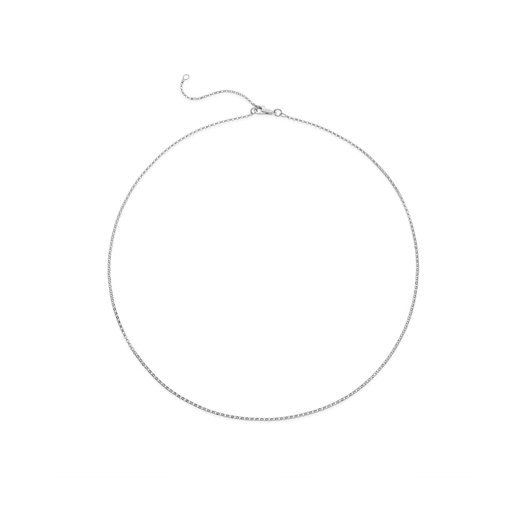 Collana leBebe LBBA001B rolò oro bianco 18kt 40-45cm