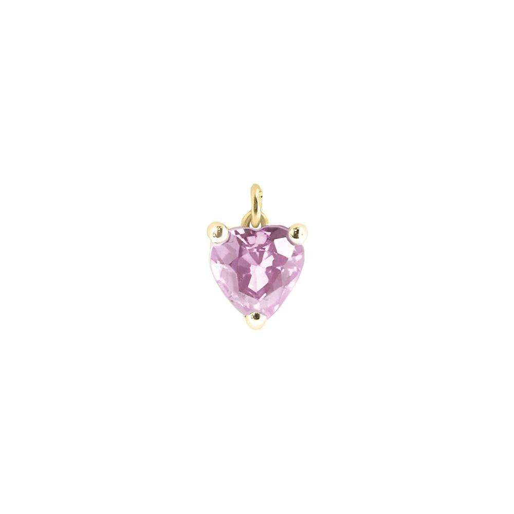 18kt yellow gold Pink Sapphire pendant Dedie — CID0180-ZP-GI
