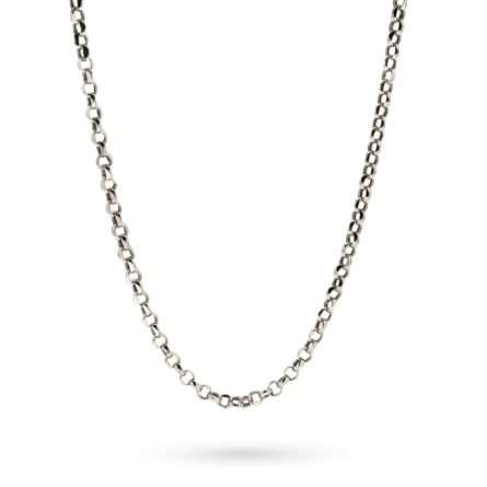 Catenina rolò argento 50cm