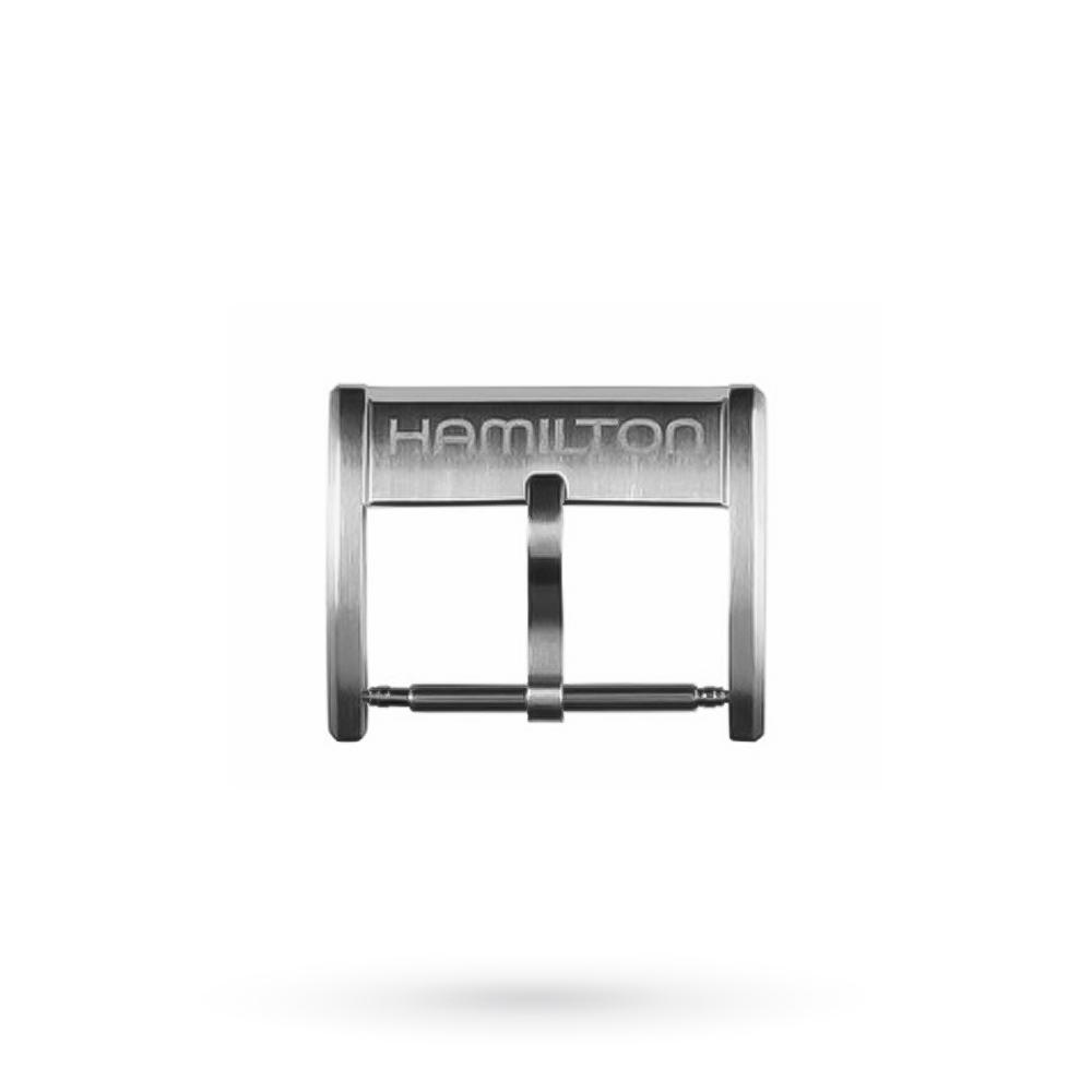 Fibbia originale Hamilton acciaio 20 mm