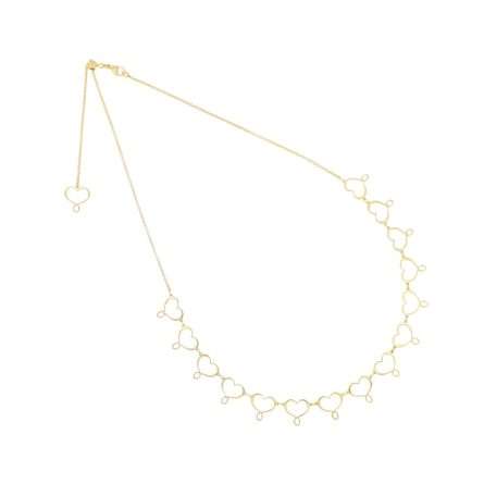 Maman et Sophie GHMAMGI15 Maman 925 Silver Gold Choker