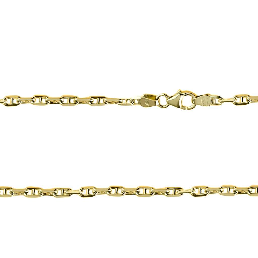 Cadena forzada 45 cm ancho 0,8mm (40/50/60 cm disponible)