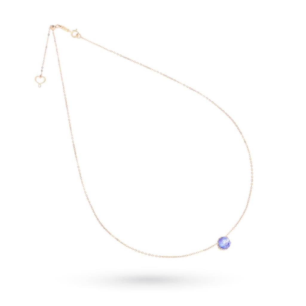 Brilliant cut tanzanite choker Maman et Sophie GHMANTZT